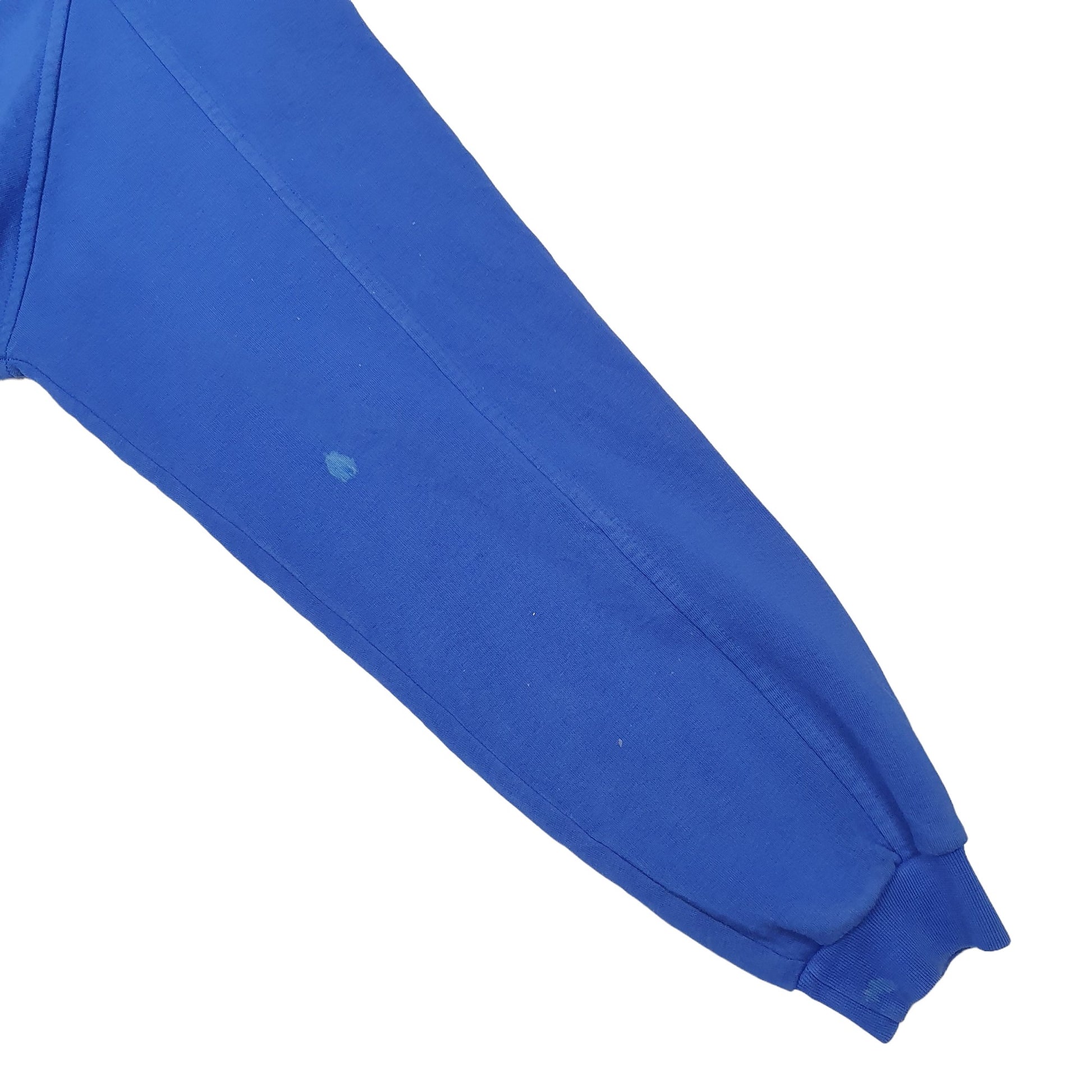 Mens Blue Adidas Equipment Quarter Zip Jumper