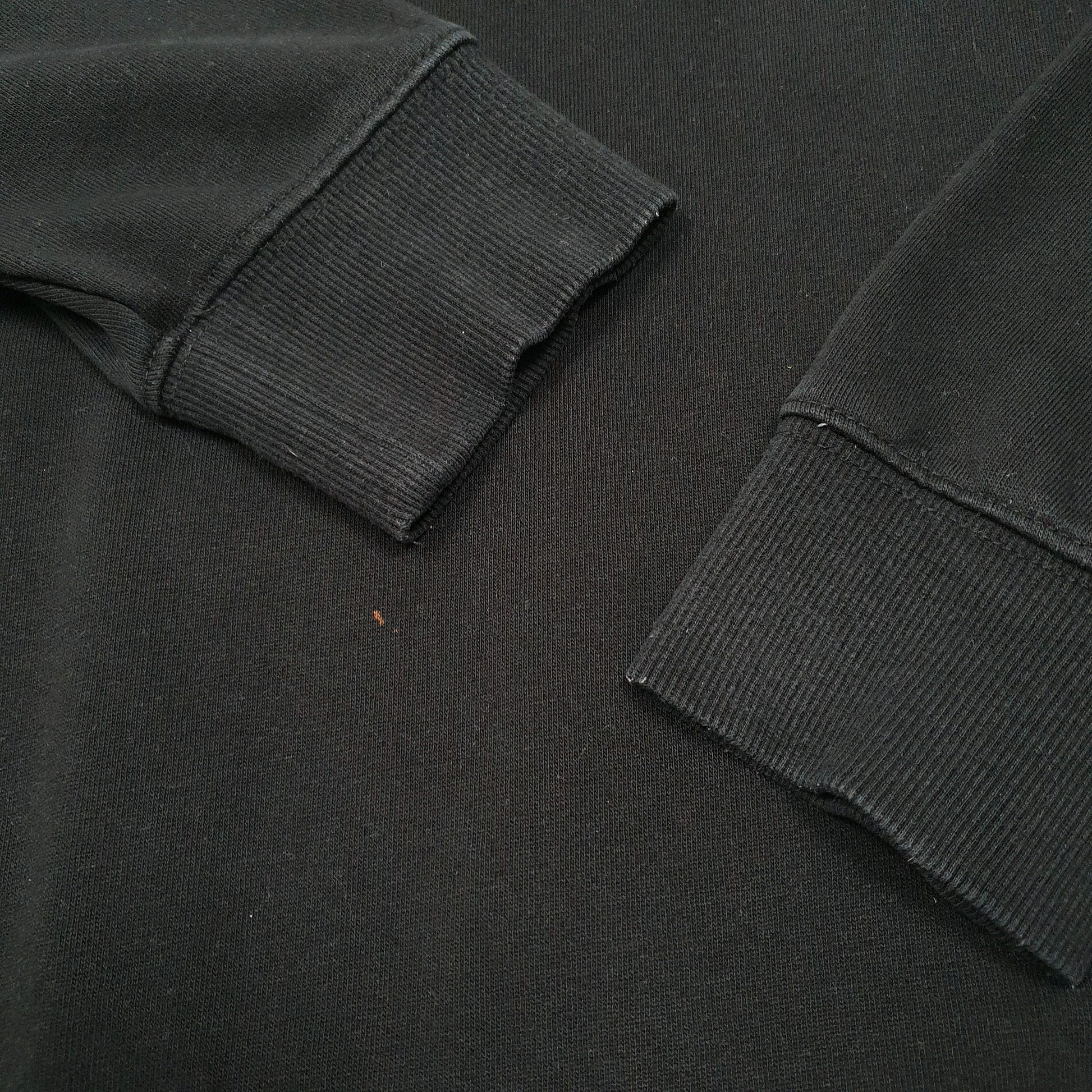 Mens Black Fila  Crewneck Jumper