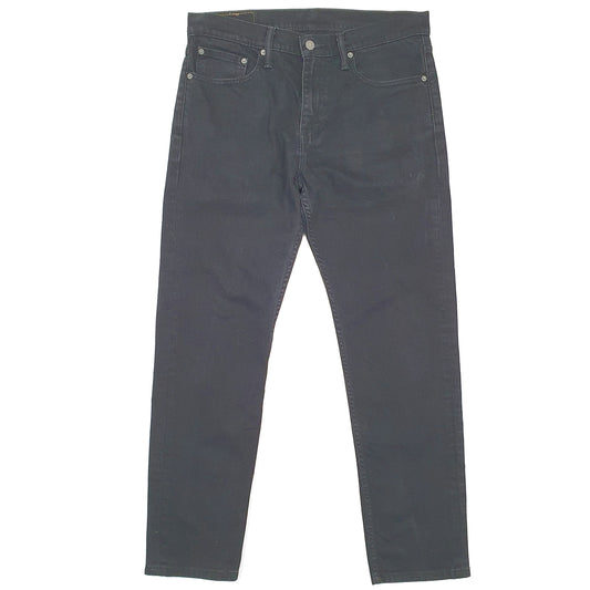 Levis 508 Tapered Fit Jeans W32 L29 Black
