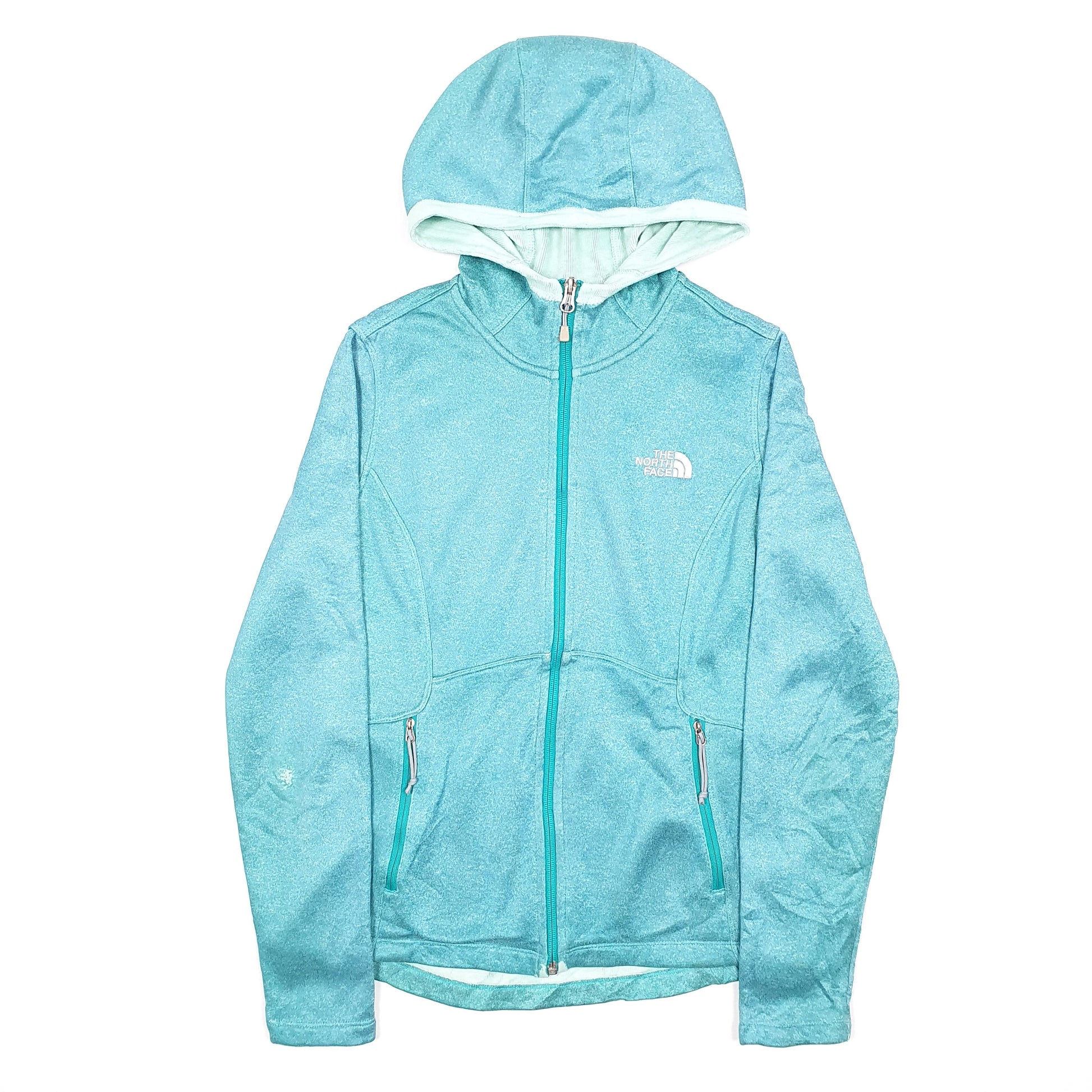 Womens Blue The North Face Hoodie Full Zip Jumper