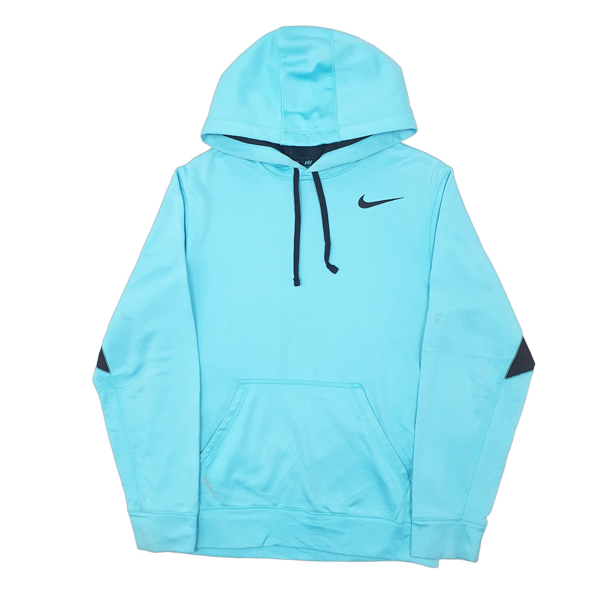 Mens Blue Nike Therma Fit Hoodie Jumper