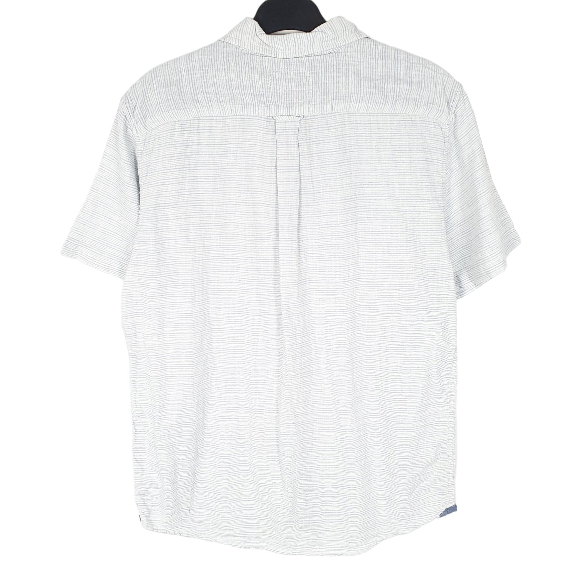 Ralph Lauren Rugby Short Sleeve Regular Fit Striped Shirt White