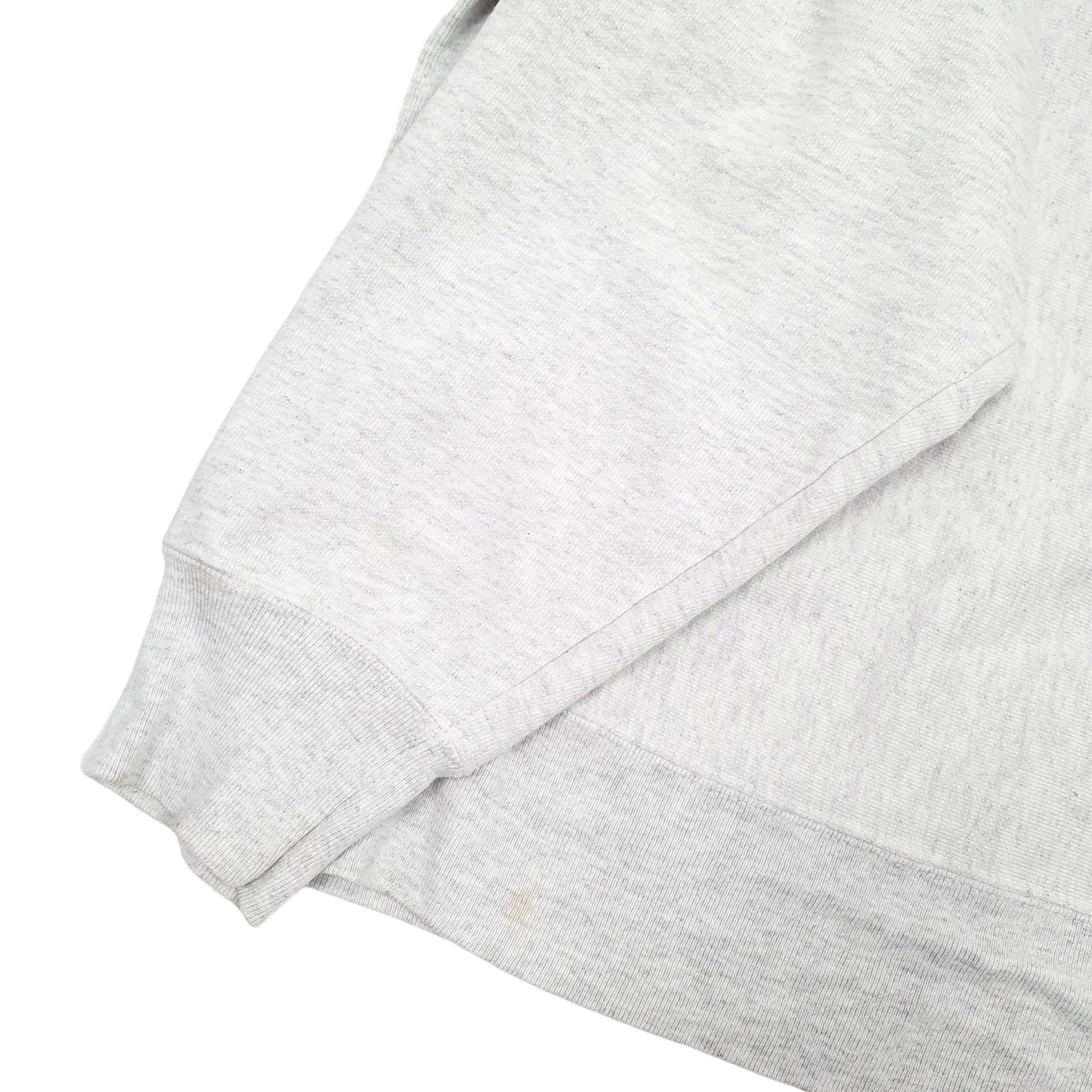 Mens Grey Champion Reverse Weave George Washington University Crewneck Jumper