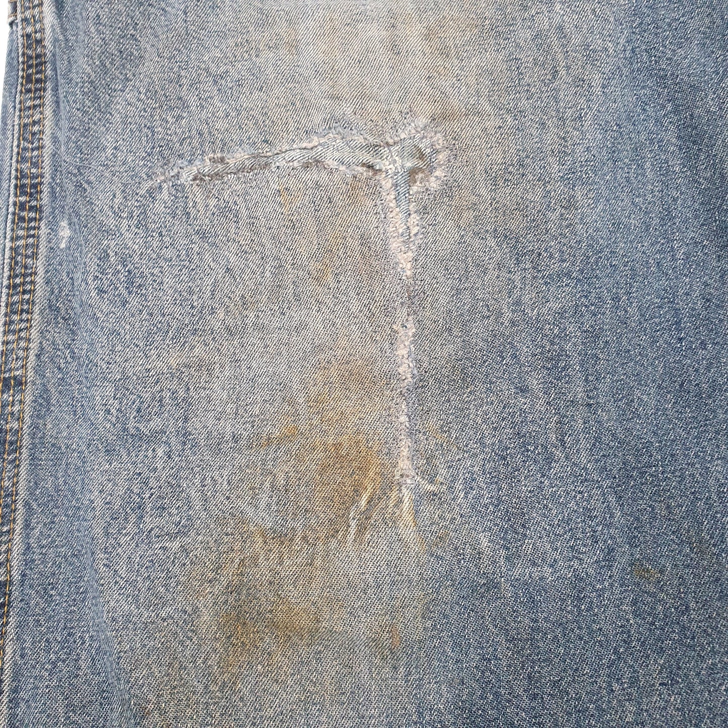 Carhartt Casual Loose Fit Carpenter Jeans W36 L34 Blue