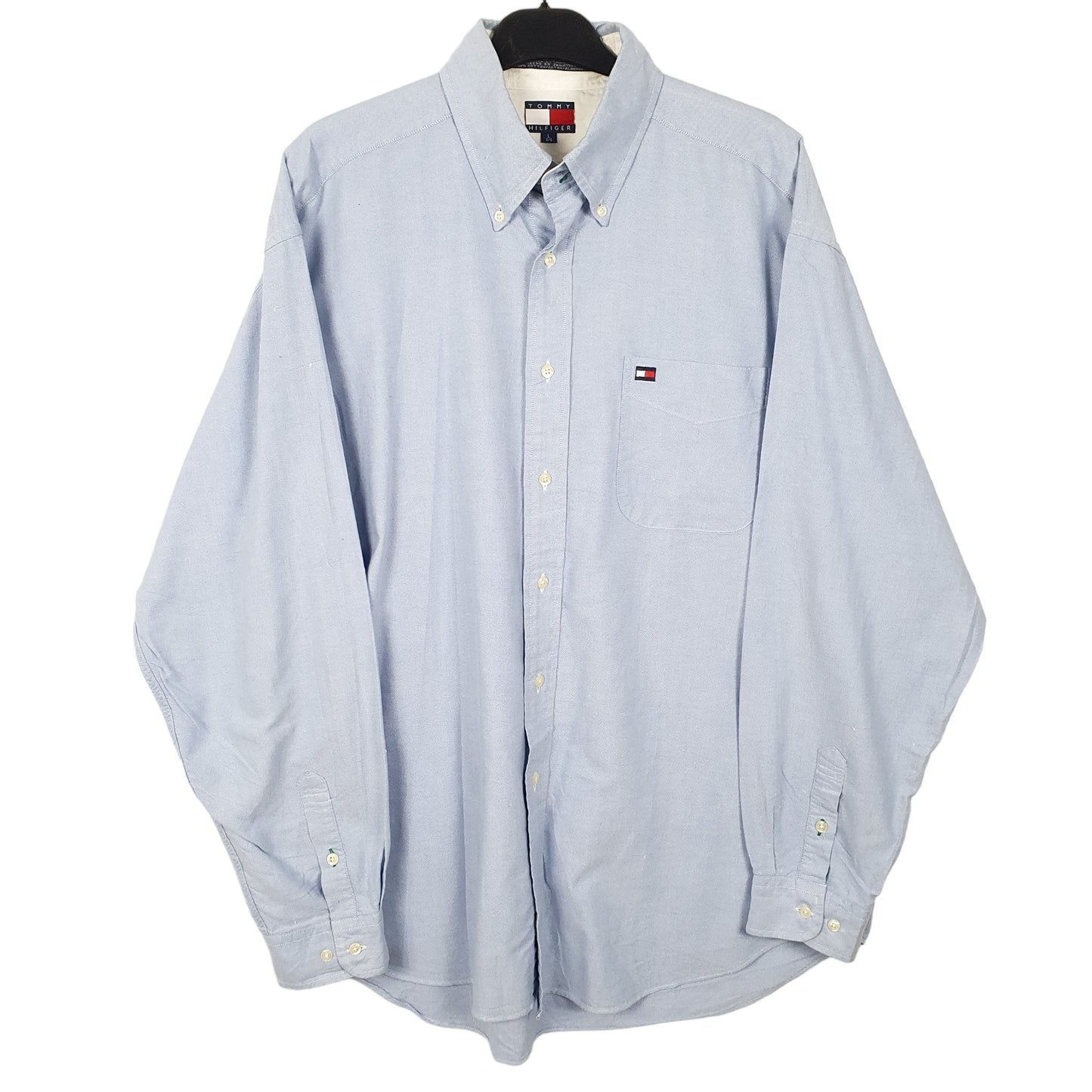 Blue Tommy Hilfiger Long Sleeve Shirt