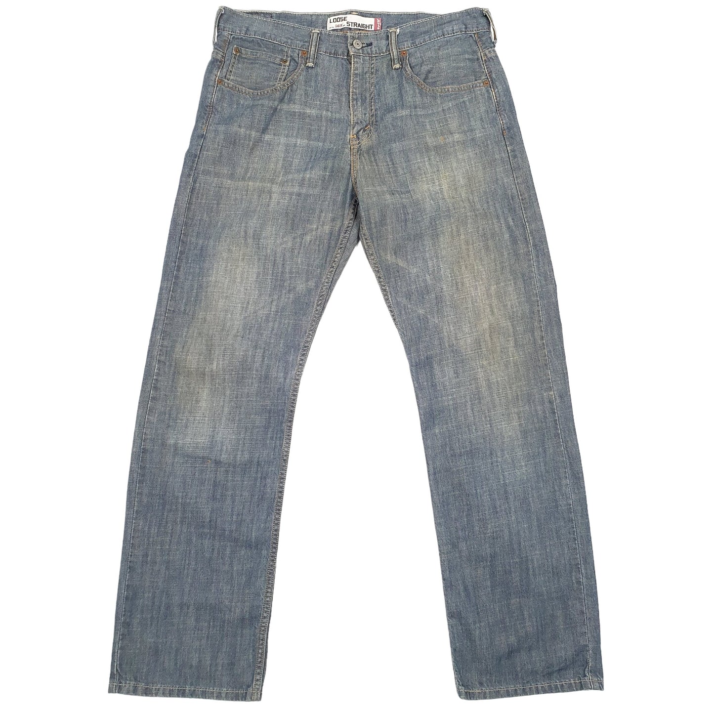 Levis 569 Loose Fit Jeans W34 L31 Blue