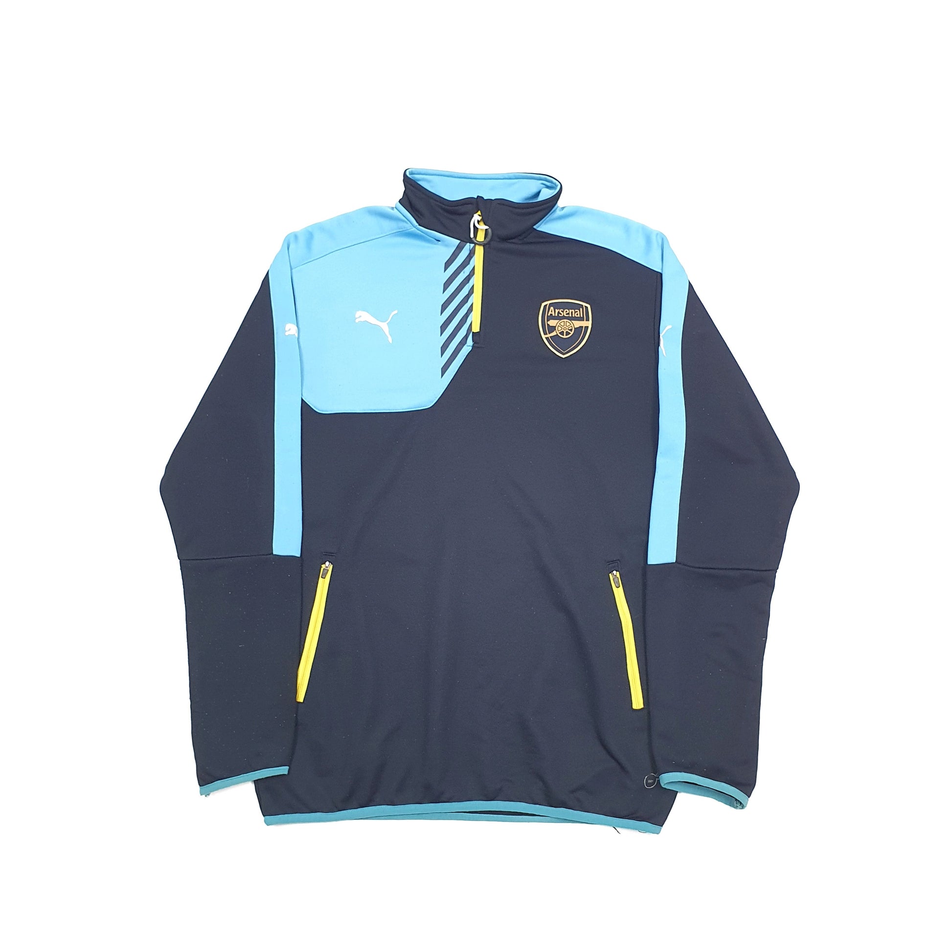 Puma Arsenal FC Football Quarter Zip M Navy