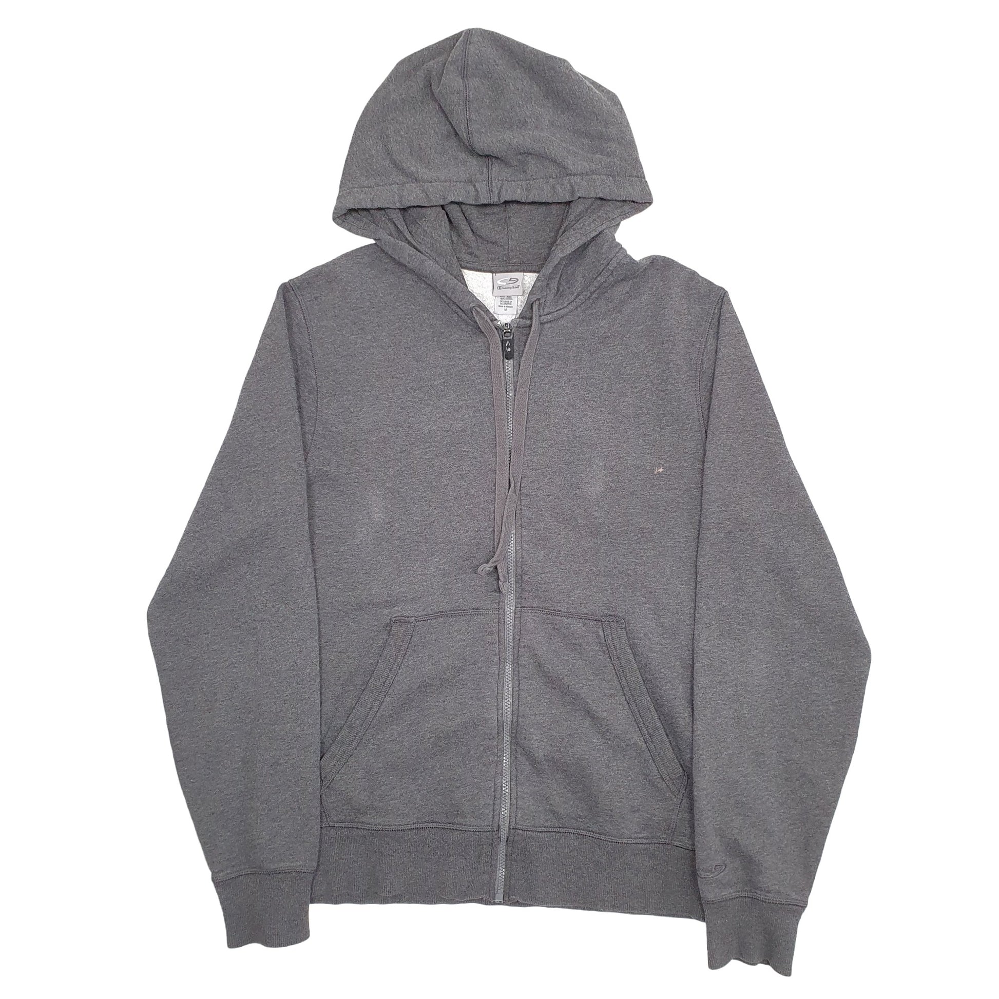 Mens Grey Champion  Full Zip Jumper