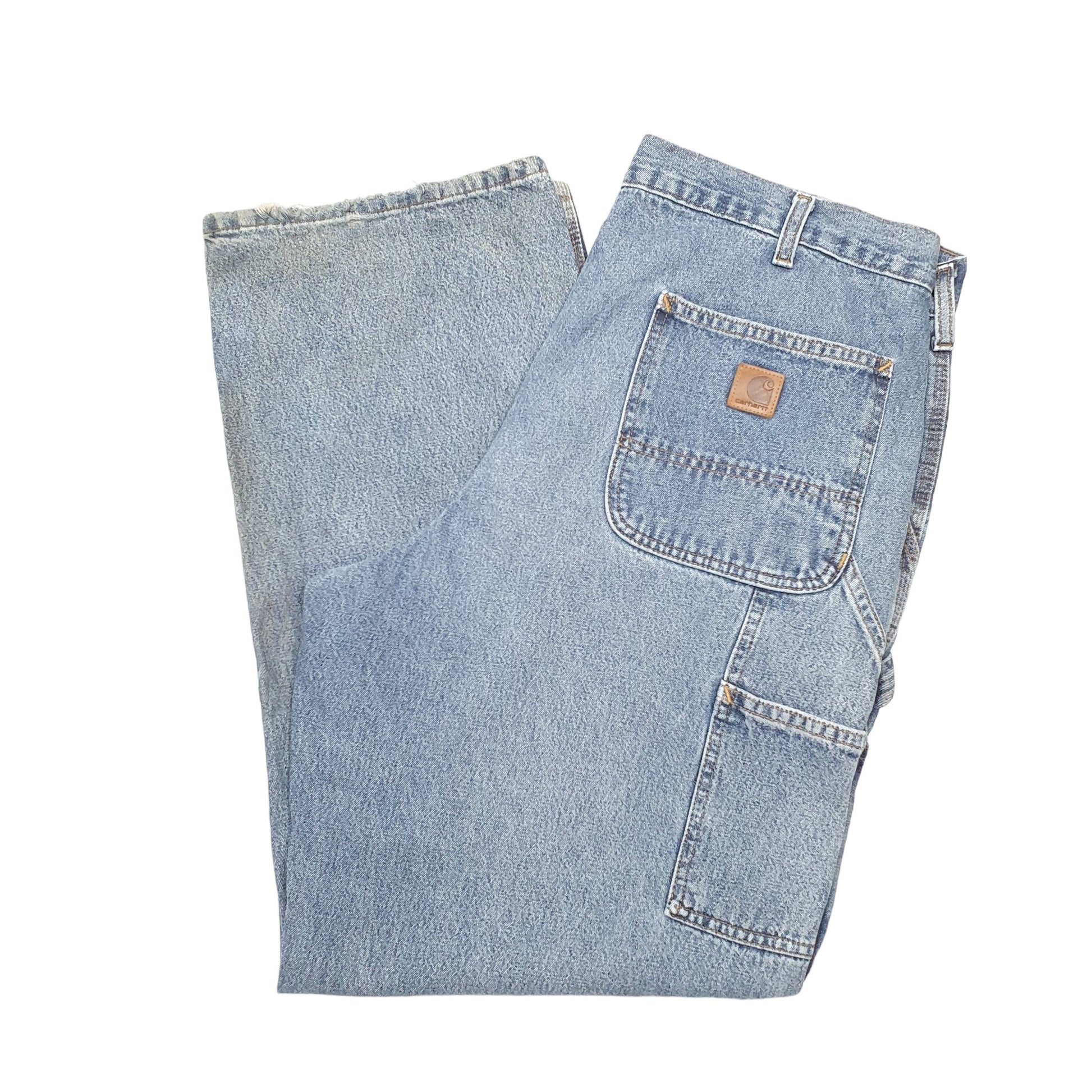Mens Blue Carhartt  Carpenter JeansW38 L30