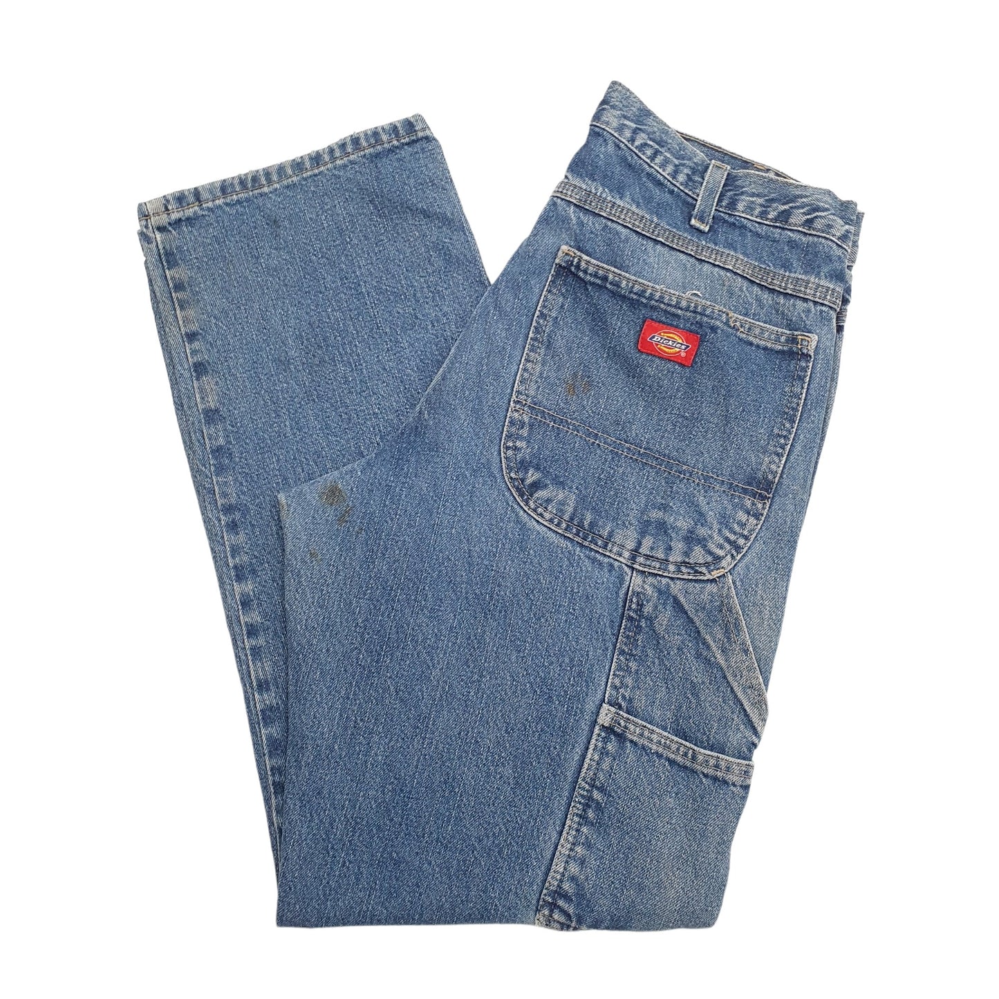 Mens Blue Dickies  Carpenter Trousers