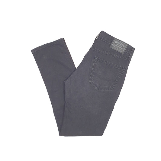 Levis Signature Skinny Fit Jeans W32 L31 Black