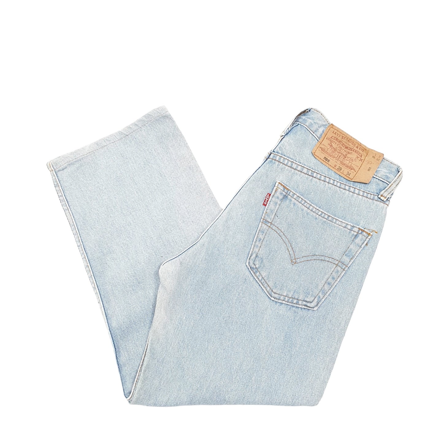 Mens Blue Levis  505 JeansW29 L23