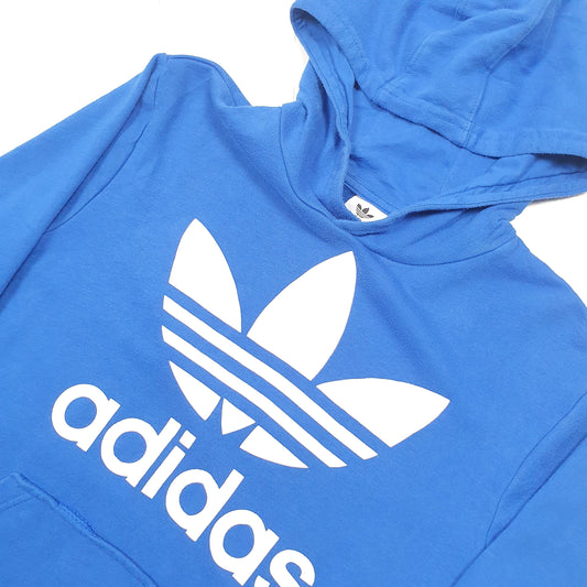 Adidas Originals Spellout Hoodie S Blue