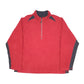 Timberland Quarter Zip Fleece XXL Red