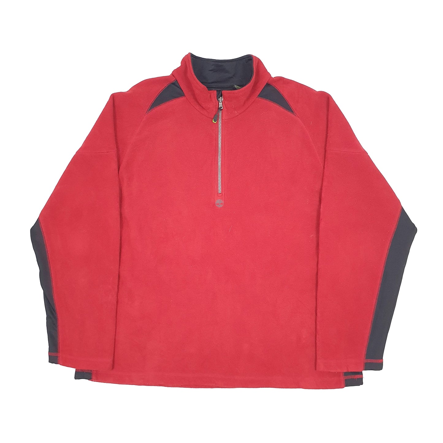 Timberland Quarter Zip Fleece XXL Red