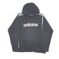 Mens Black Adidas  Hoodie Jumper