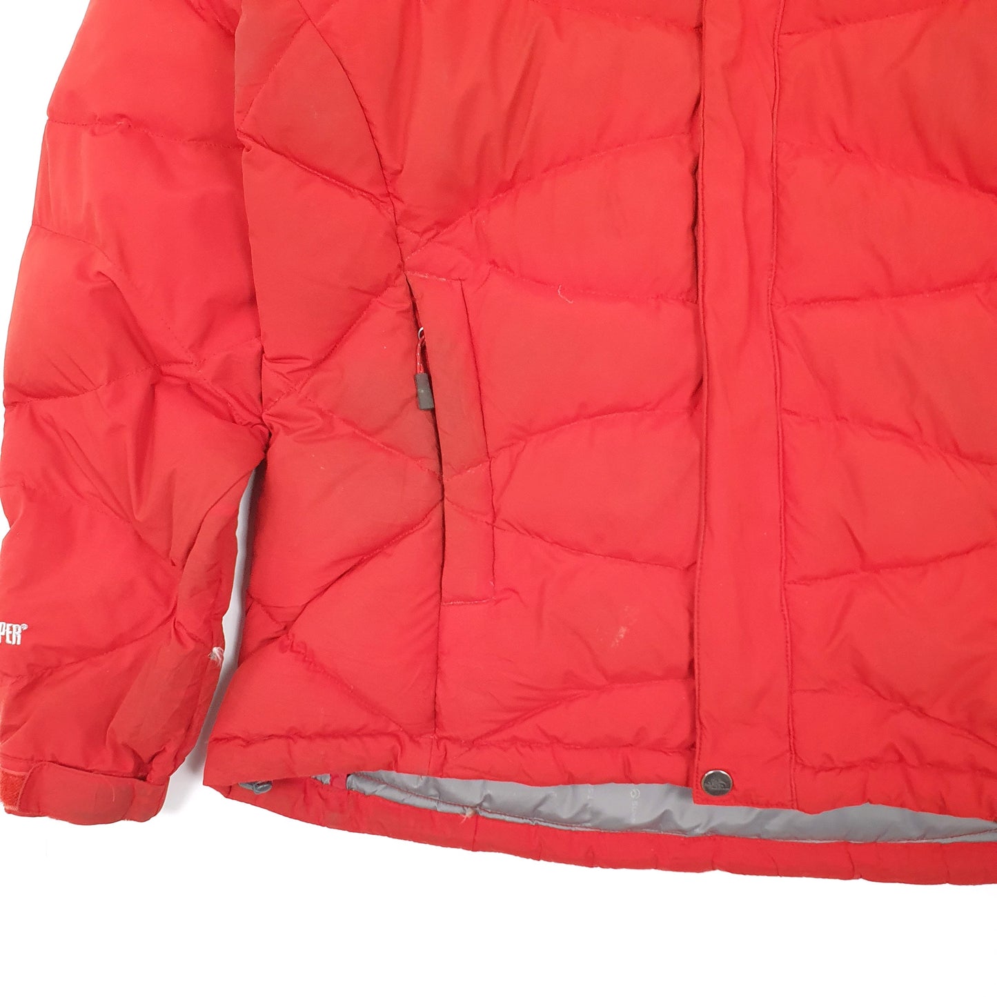 Womens Red The North Face Summit Series 700 Puffer Jacket Coat