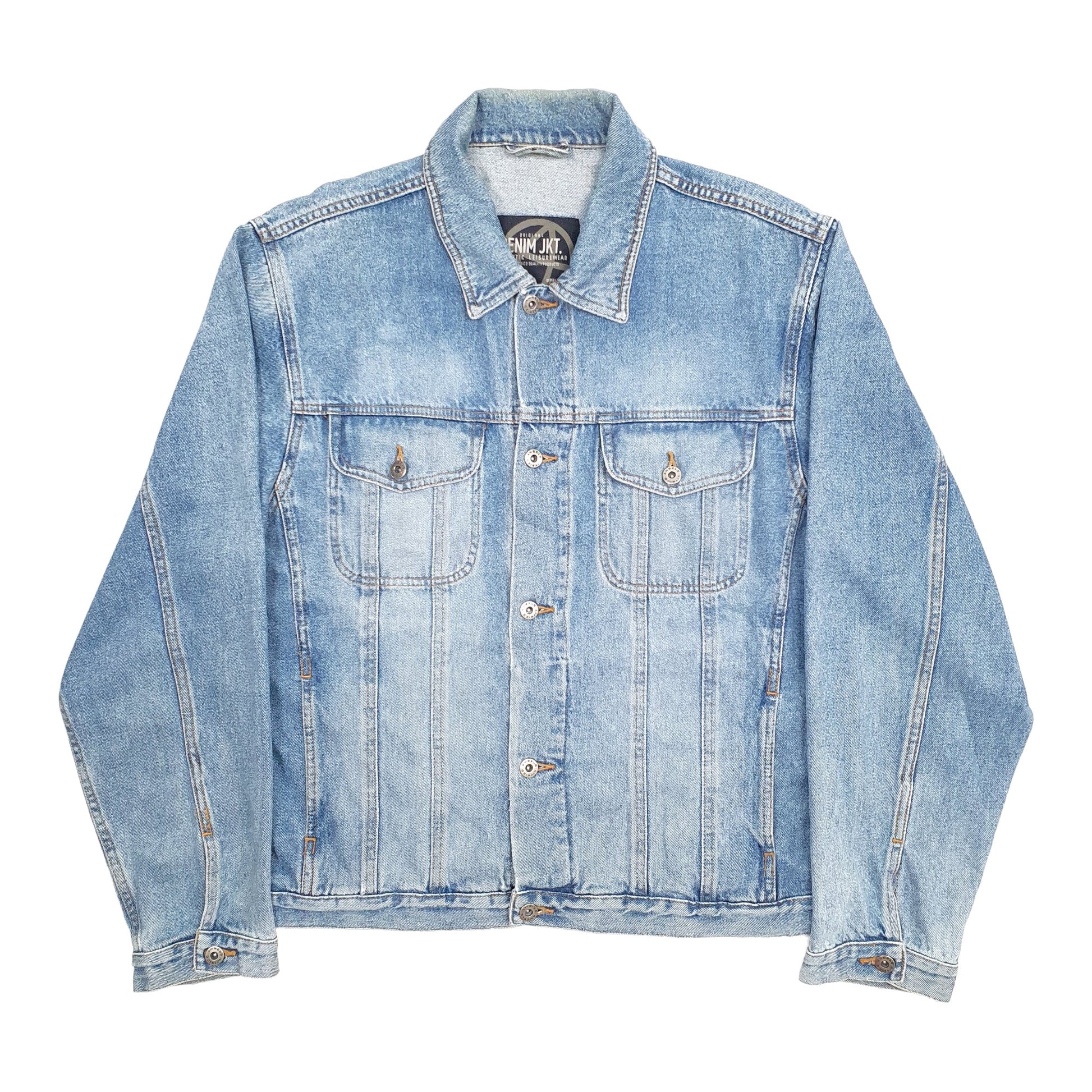 Mens Blue Shana Trucker Angela Litrico Coat