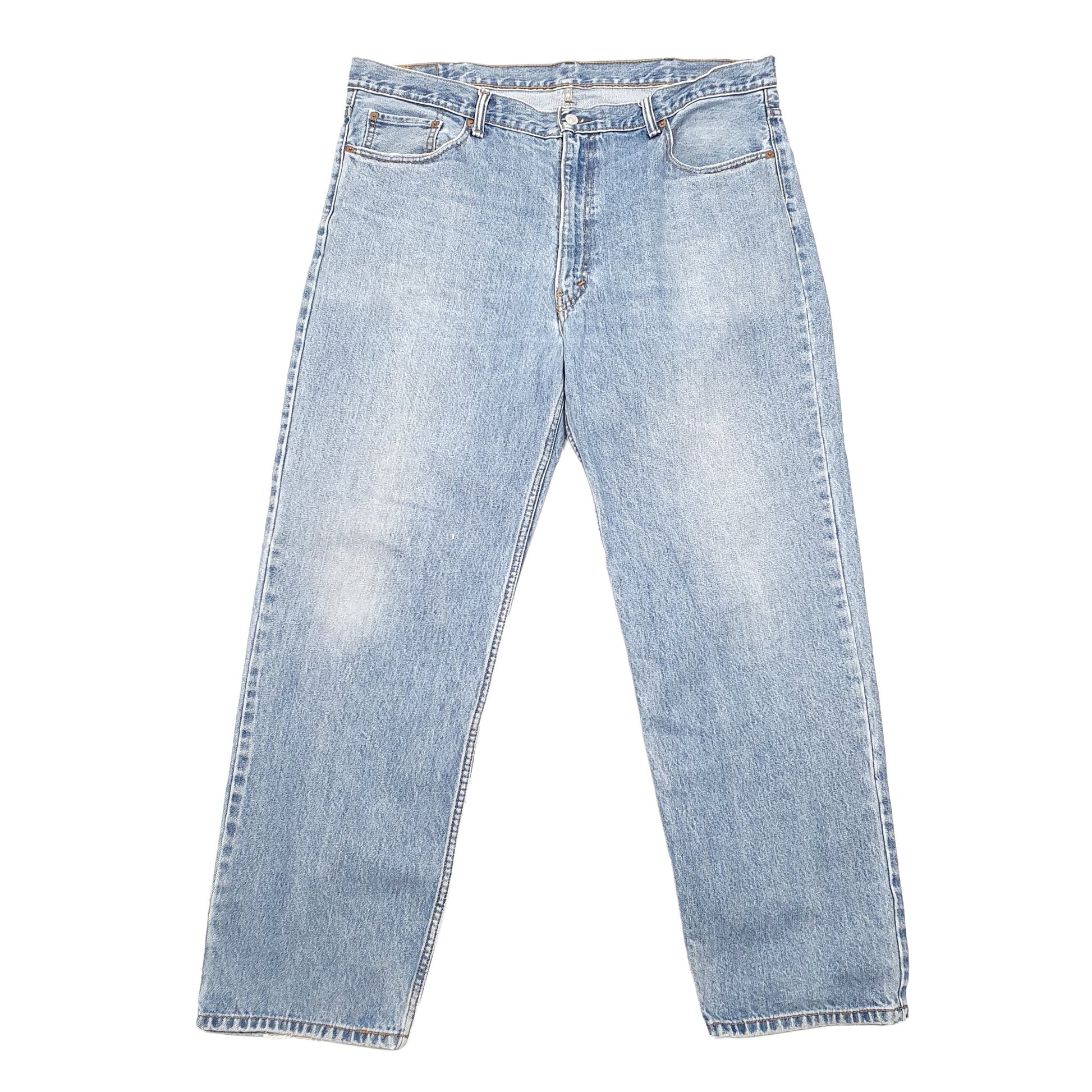 Levis 550 Relaxed Fit Jeans W42 L32 Blue