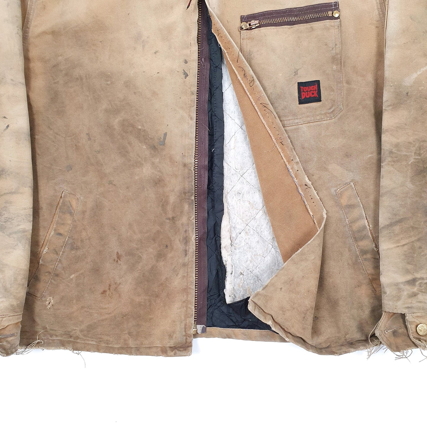 Mens Duck Tough Duck Vintage Made in Canada Workwear Jacket Coat