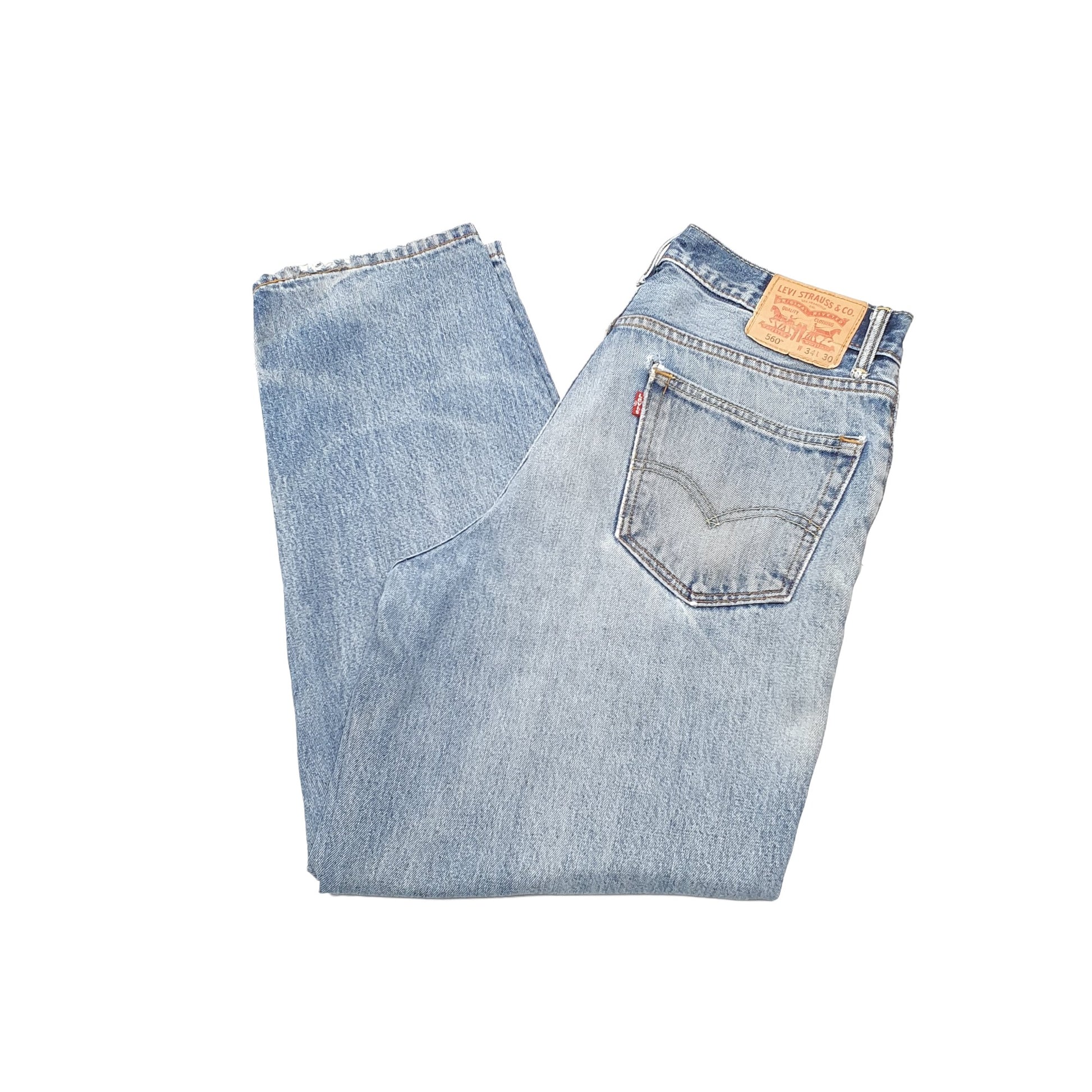 Levis 560 Loose Fit Jeans W34 L30 Blue