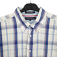 Tommy Hilfiger Short Sleeve Regular Fit Check Shirt Blue