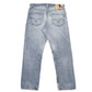 Mens Blue Levis  505 JeansW34 L30