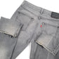 Levis 514 Straight Fit Jeans W27 L29 Grey