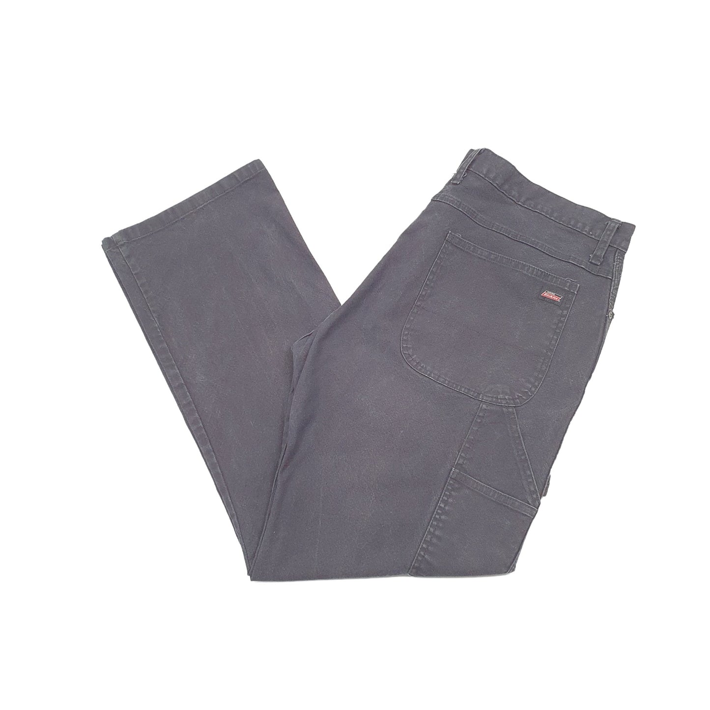 Mens Dickies Black Carpenter Trousers W38 L31 Black