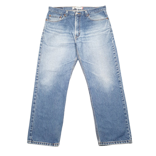 Levis 505 Regular Fit Jeans W36 L29 Black