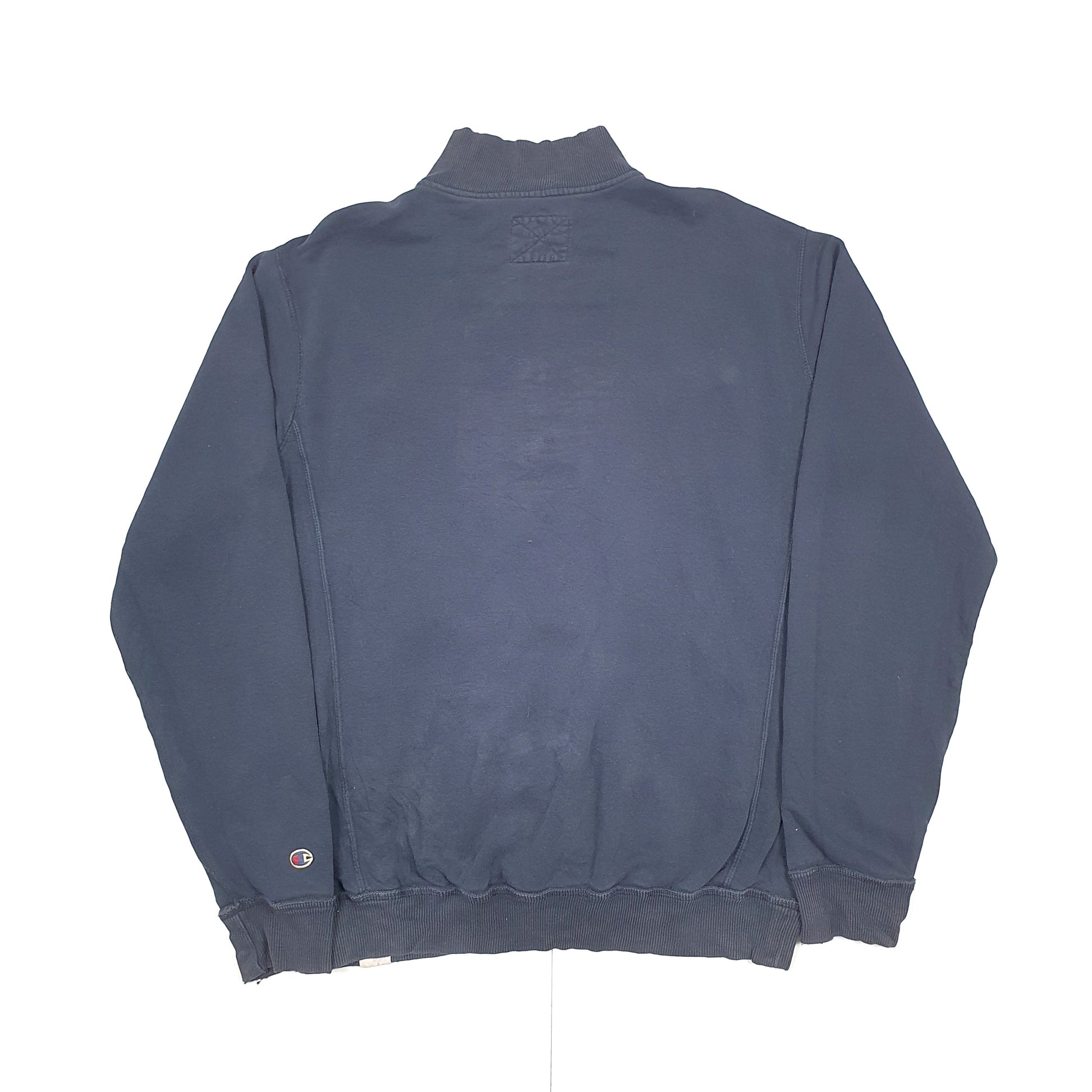 Champion Cascades Camp Quarter Zip L Navy