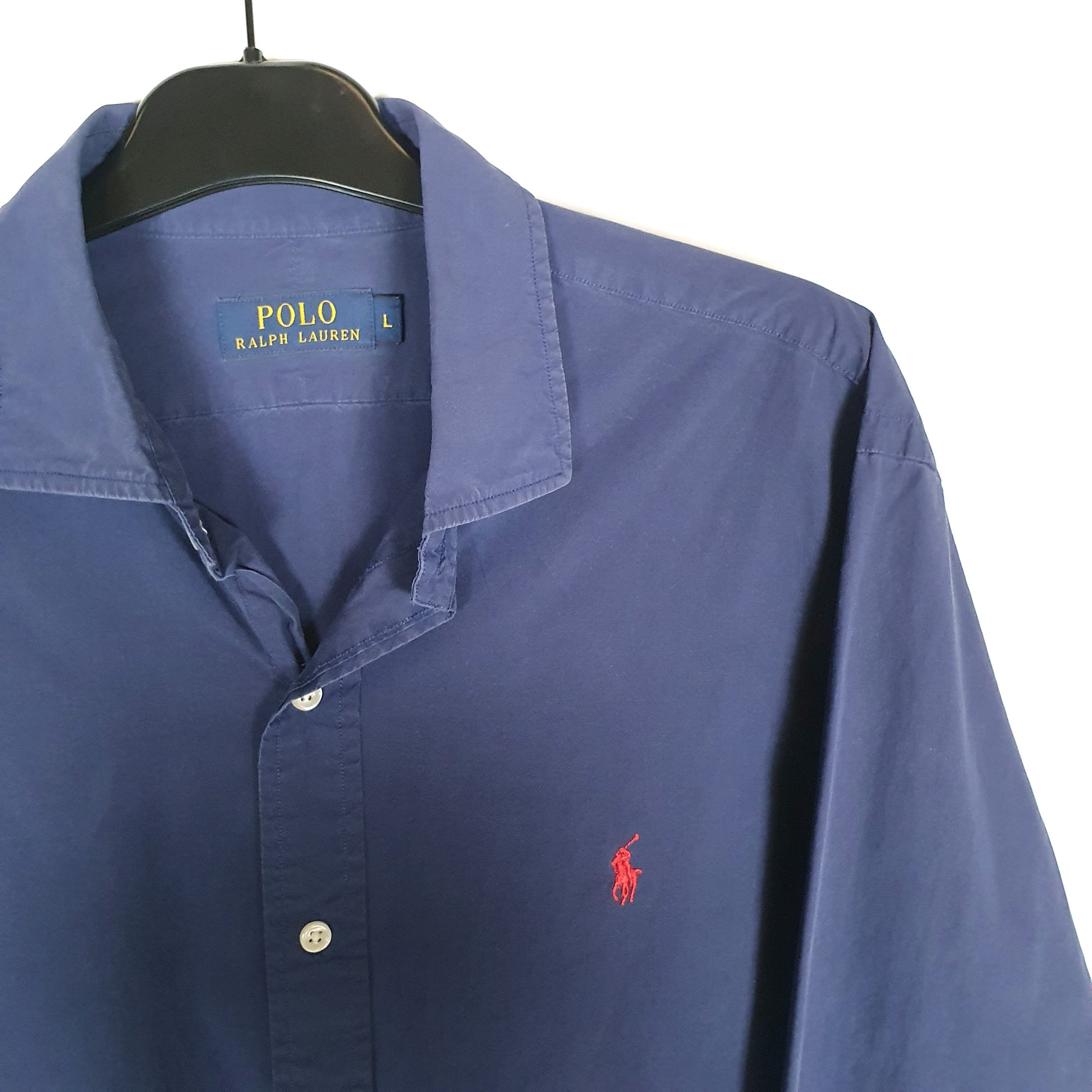 Polo Ralph Lauren Long Sleeve Regular Fit Shirt Navy