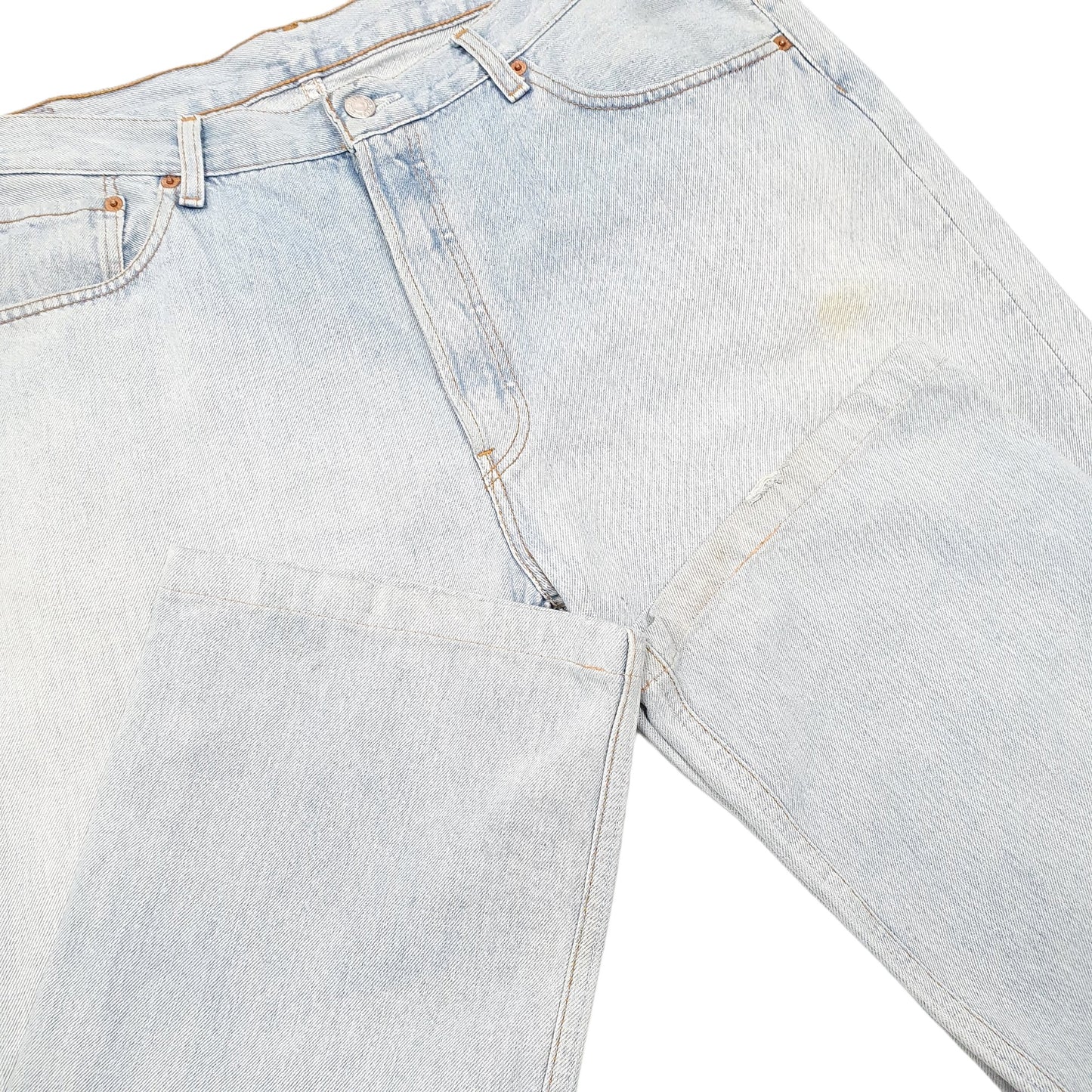 Mens Blue Levis  501 JeansW38 L28