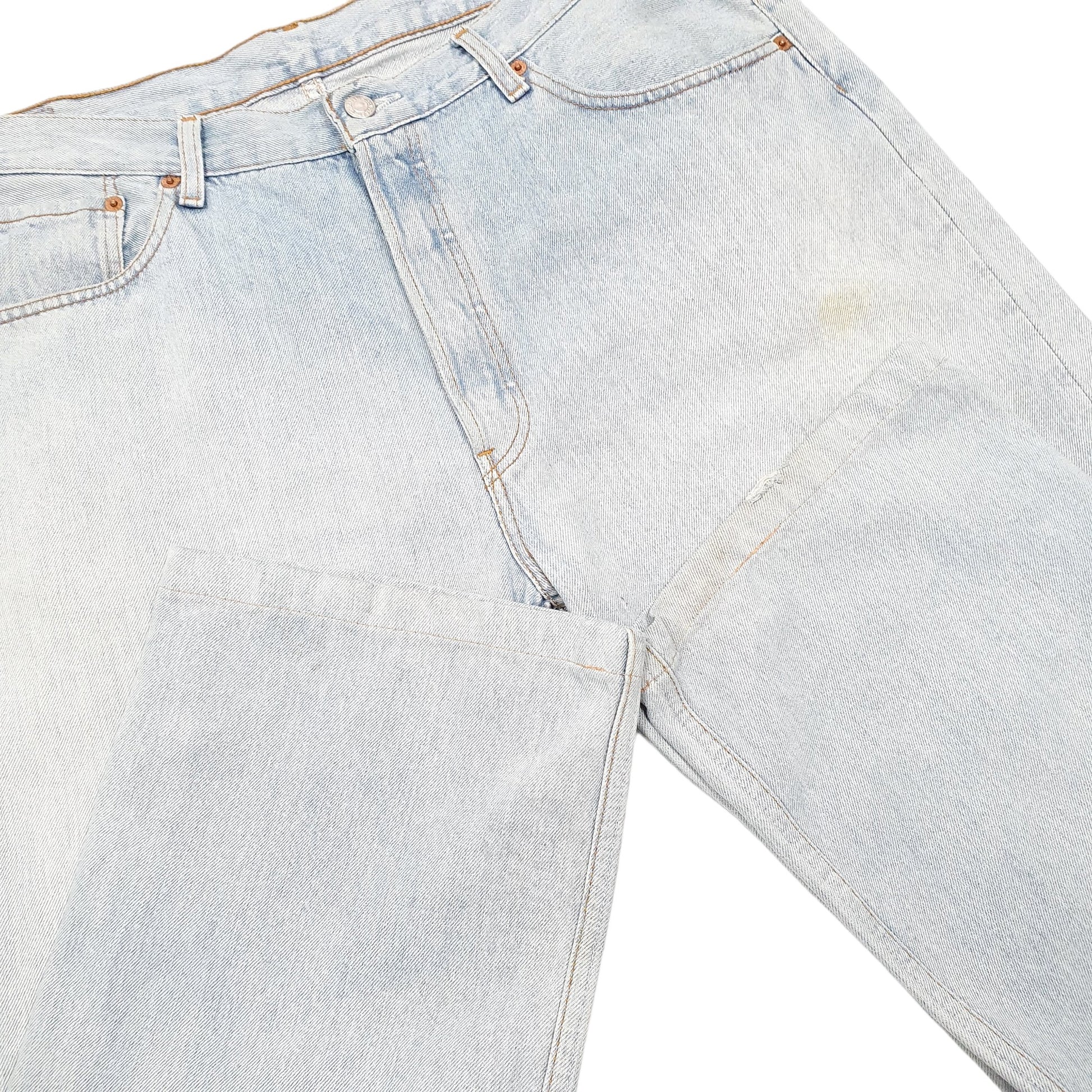 Mens Blue Levis  501 JeansW38 L28