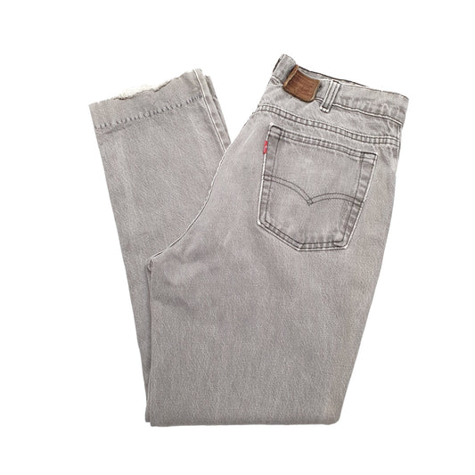 Womens Grey Levis 531 JeansW34 L28