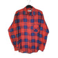 Corner Stone Flannel Shacket Long Sleeve Regular Fit Check Shirt Red