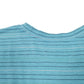 Mens Turquoise Columbia Sportswear Omni Wick Striped Blend Short Sleeve T Shirt