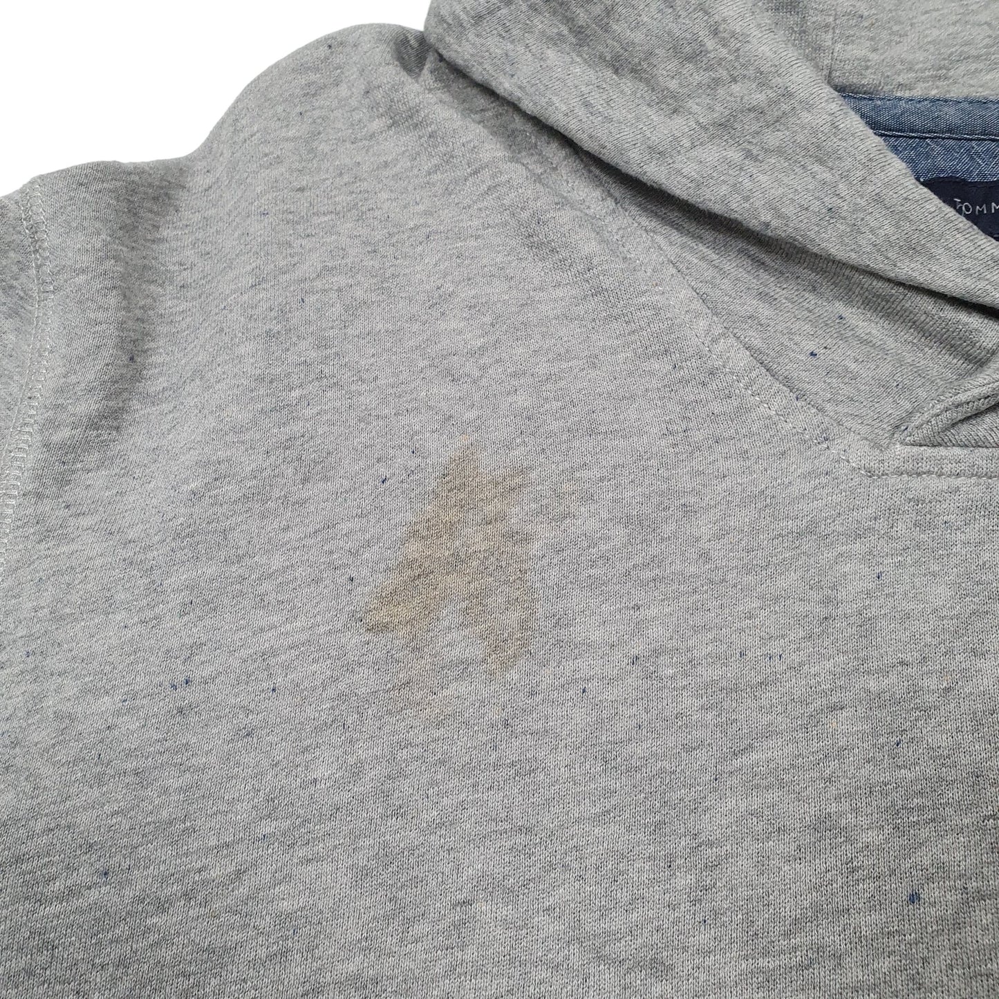 Mens Grey Tommy Hilfiger  Shoal Neck Jumper
