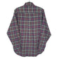 Tommy Hilfiger Flannel Overshirt Long Sleeve Regular Fit Check Shirt Burgundy