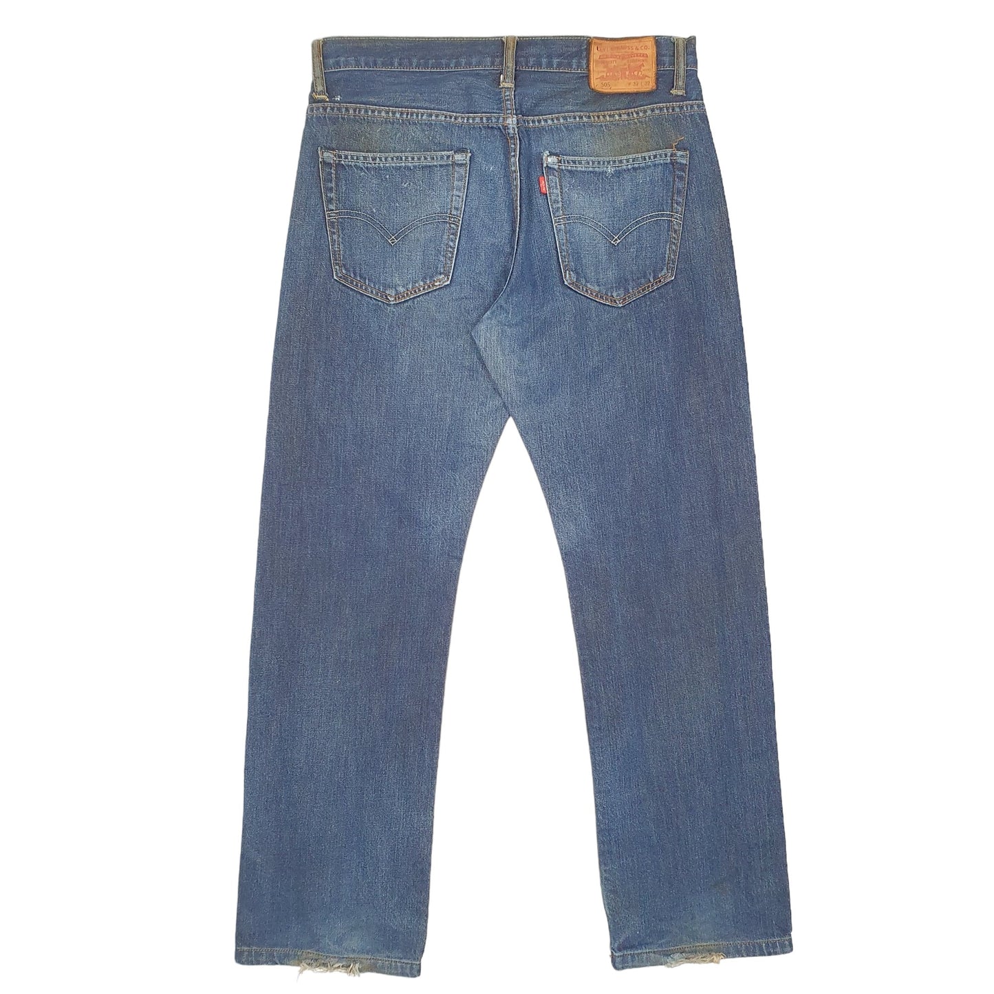 Mens Blue Levis  505 JeansW32 L31