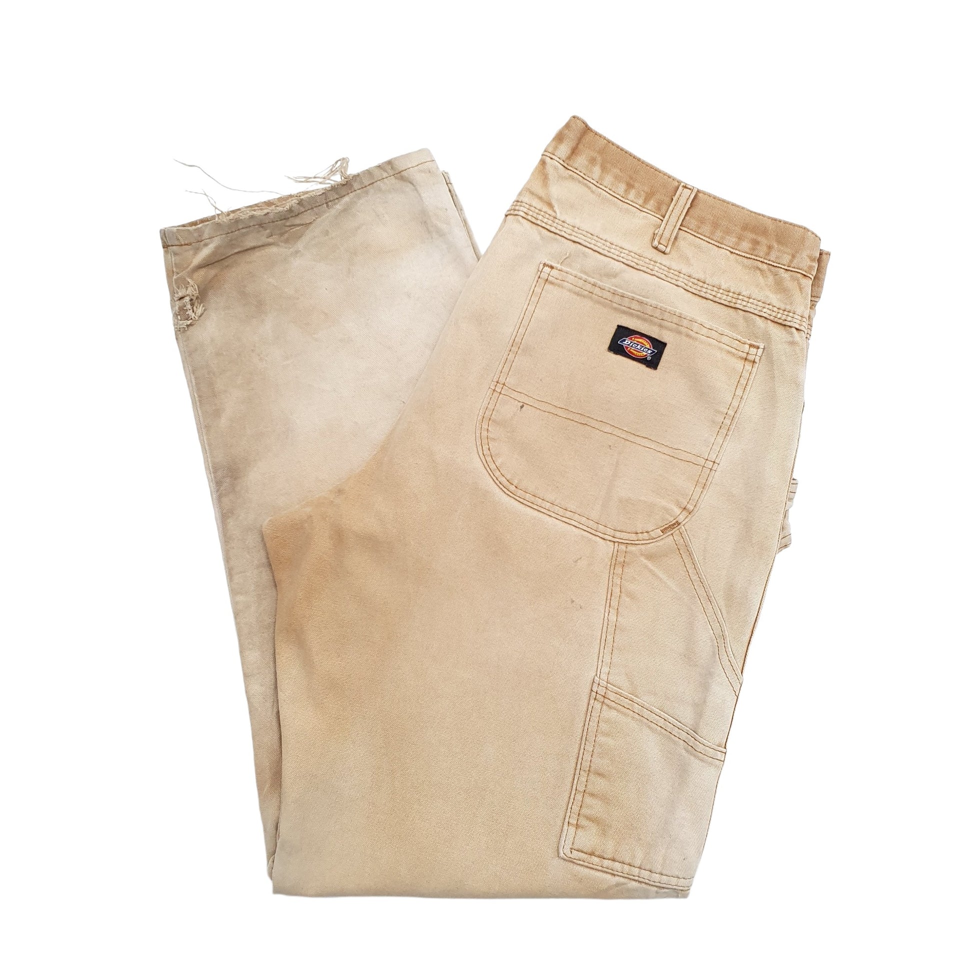 Mens Brown Dickies  Carpenter Trousers