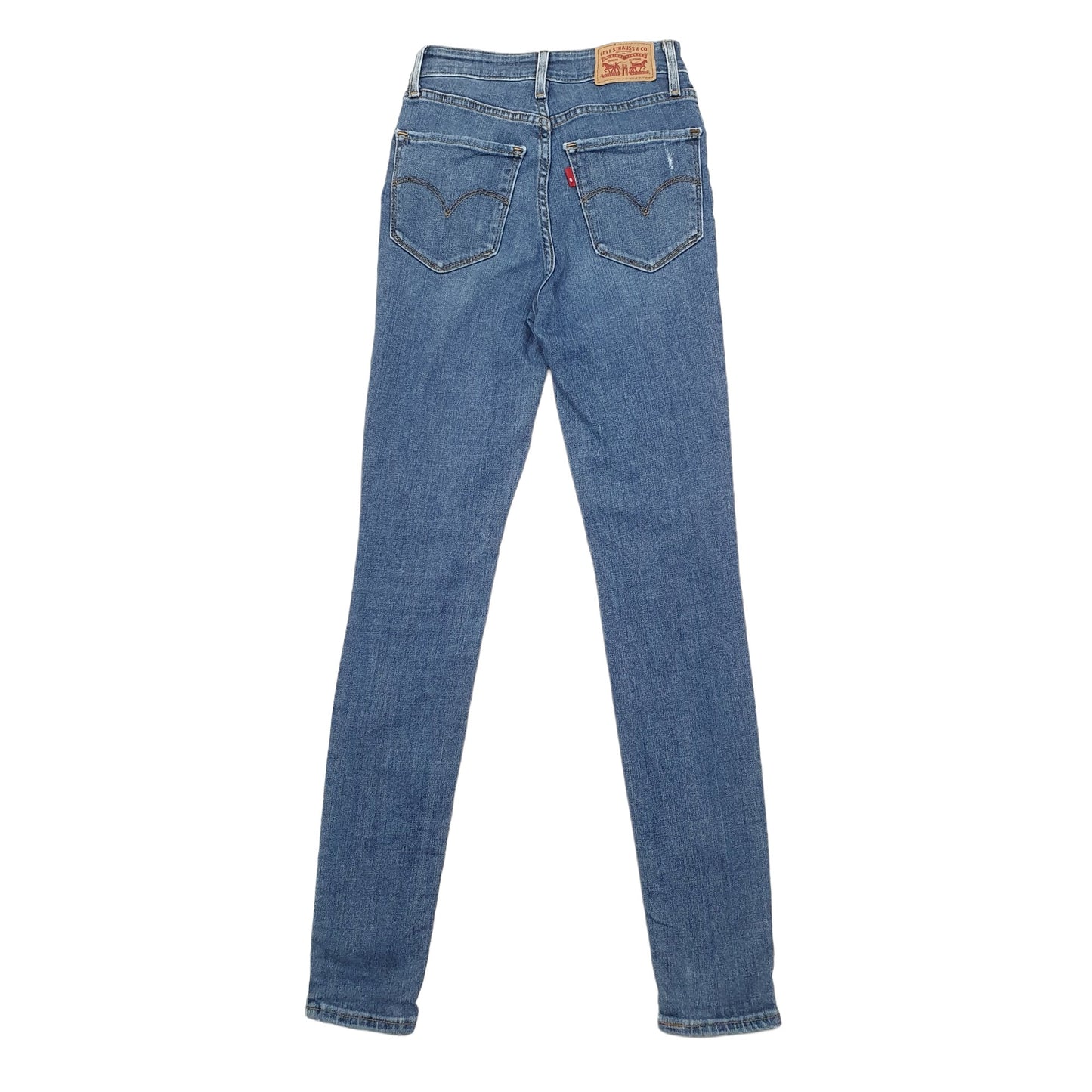 Levis 721 Skinny Fit Jeans UK6 Blue