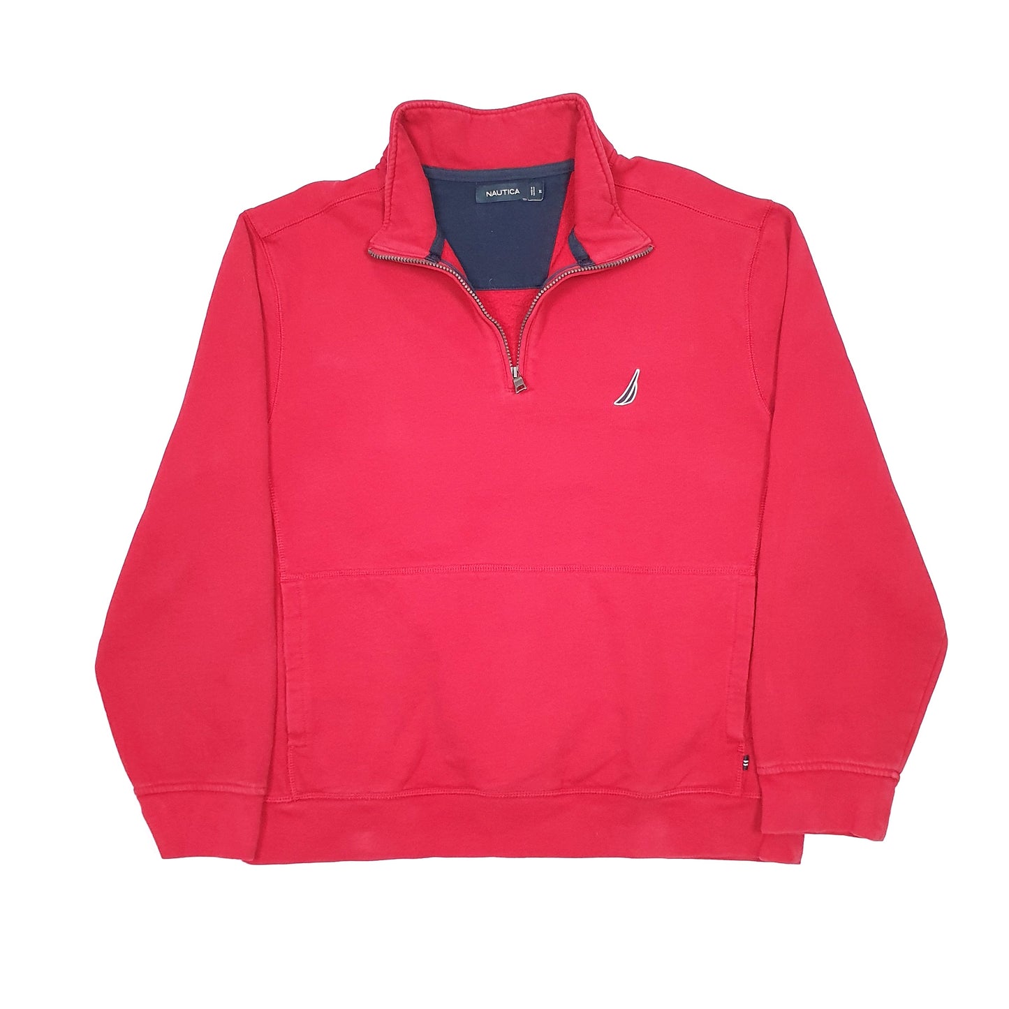 Nautica Quarter Zip L Red