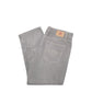 Members Property Relaxed Straight Fit Jeans W42 L32 Grey