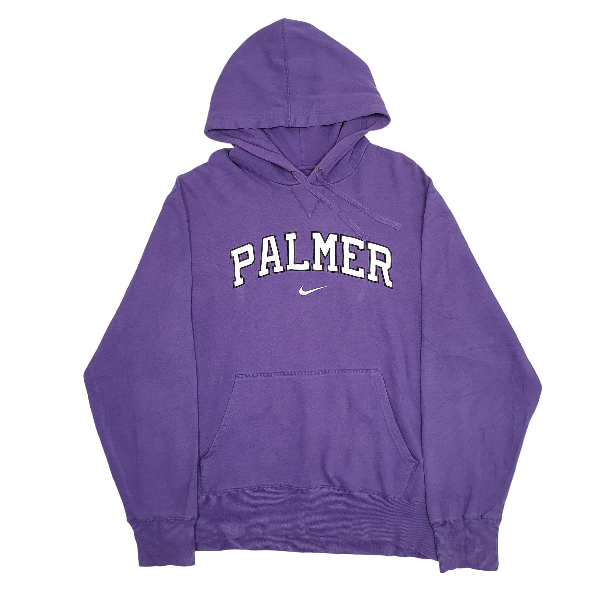 Mens Purple Nike Palmer USA College Hoodie Jumper