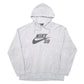 Mens Grey Nike SB Skateboarding Hoodie Jumper
