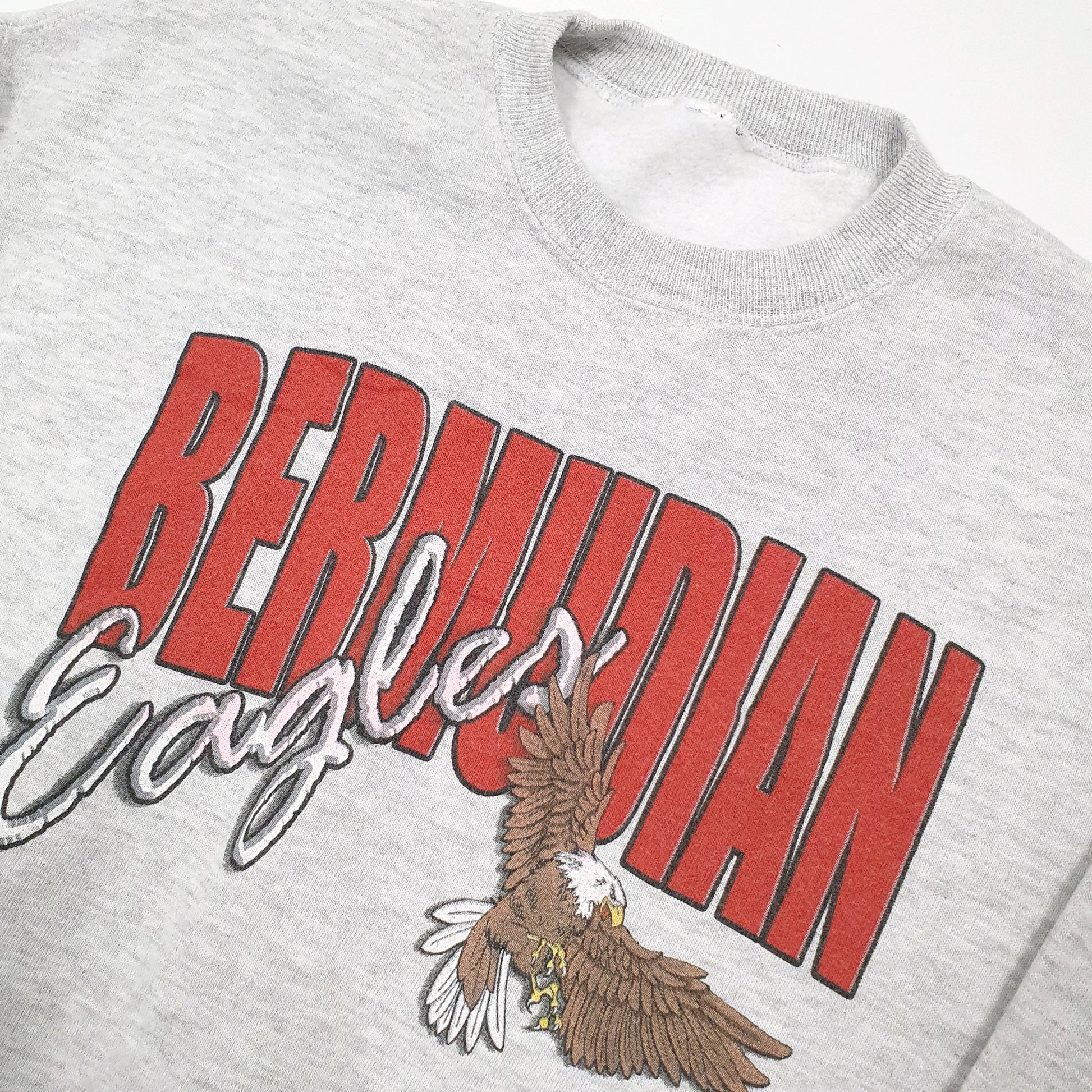 Gildan Bermudian Eagles Crewneck XS Grey