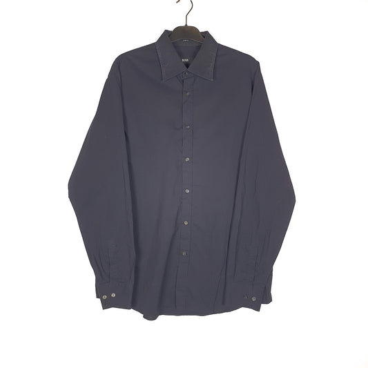 Hugo Boss Long Sleeve Regular Fit Shirt Black