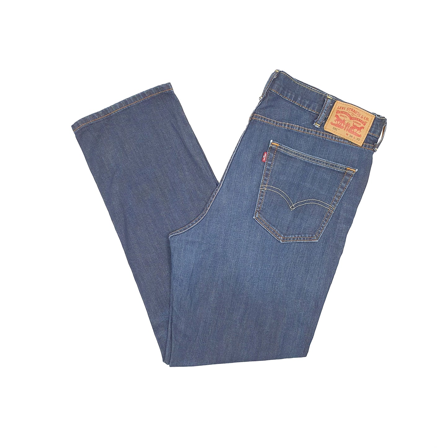 Levis 541 Tapered Fit Jeans W38 L31 Blue