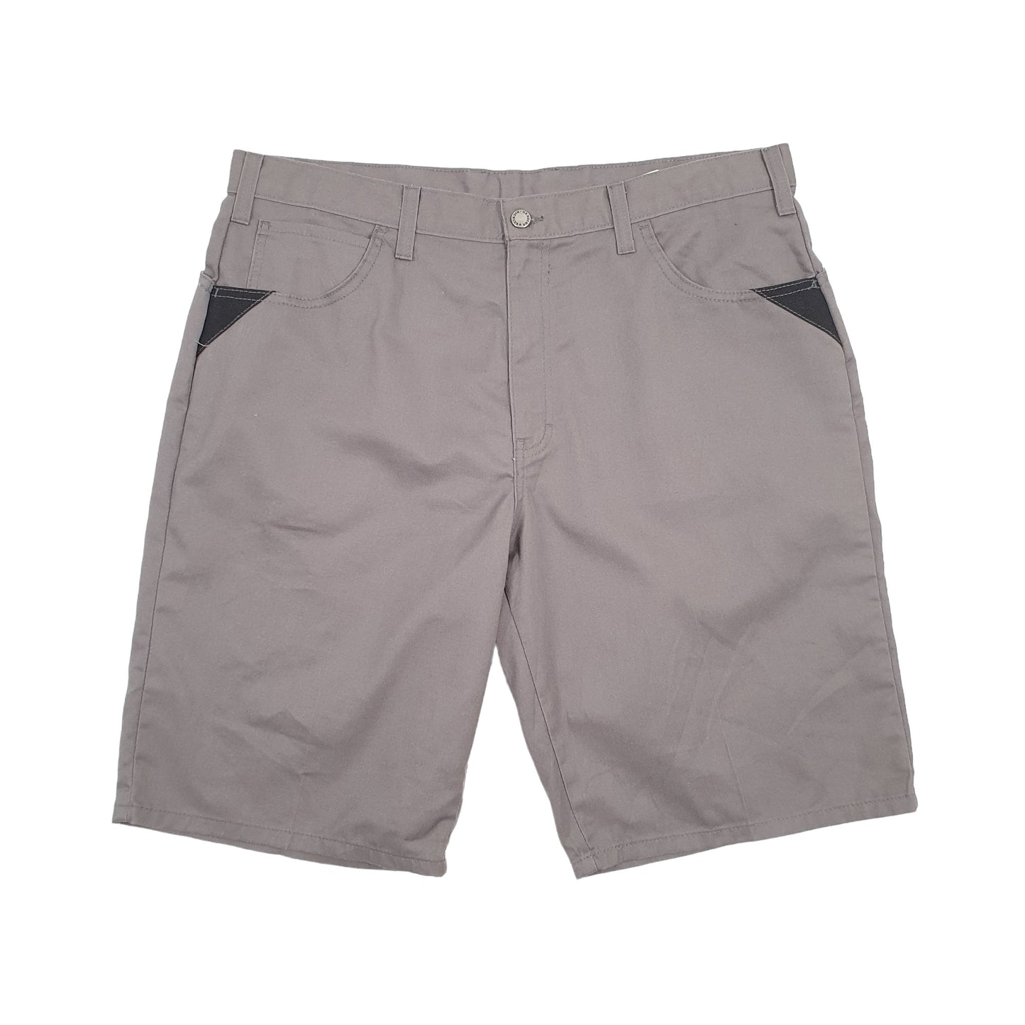 Dickies Work Grey Chino Shorts W38 Grey